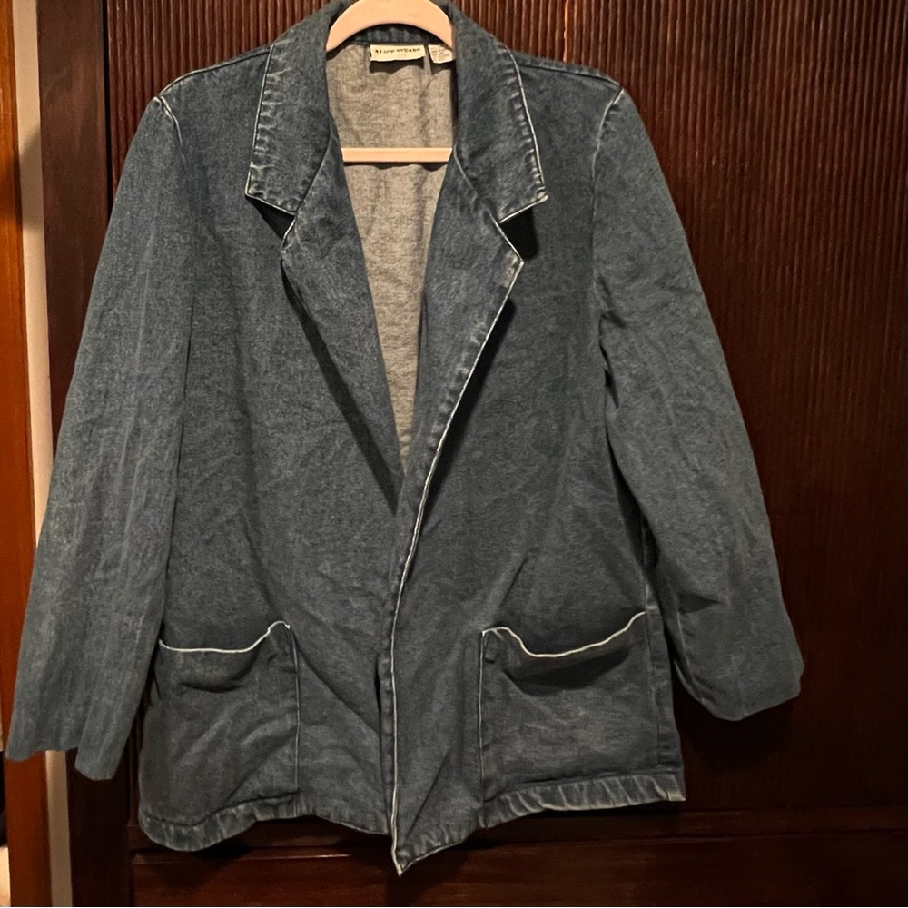 Denim Blazer Jacket